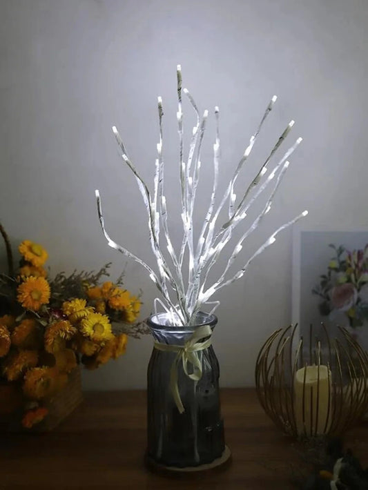White Birch Branch Lights – 20 LED, Battery Operated, 28.35 in