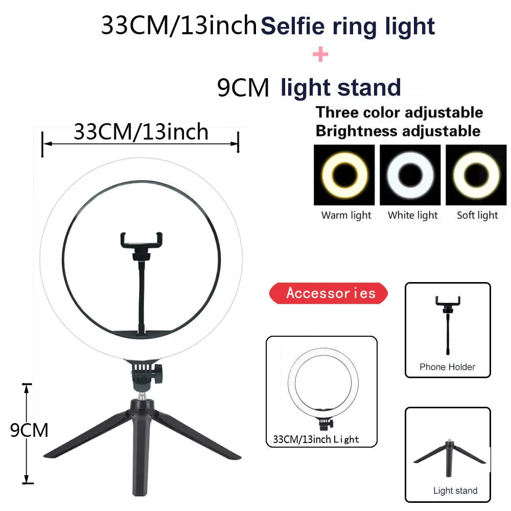 Video Lights Dimmable Light Selfie LED™