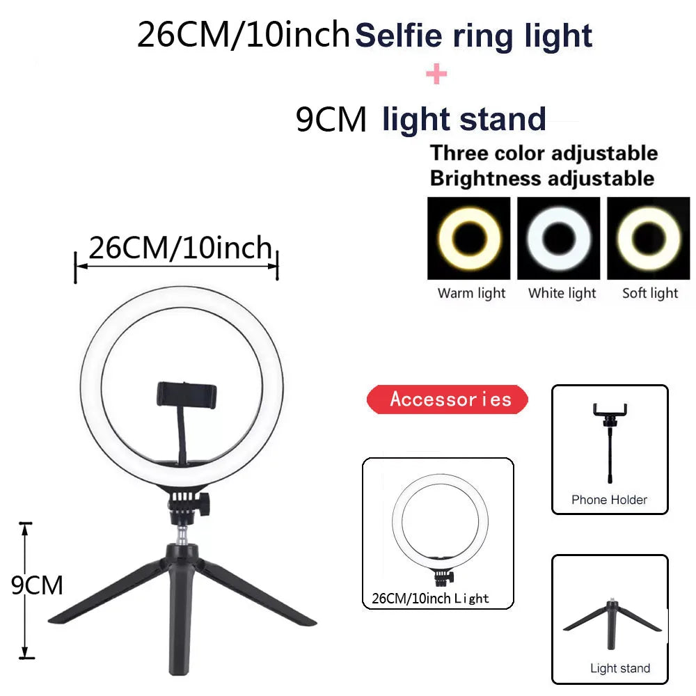 Video Lights Dimmable Light Selfie LED™
