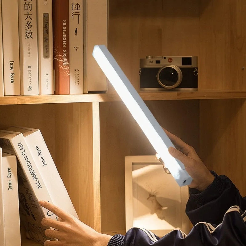 Motion Sensor LED Bar Light – 3 Color Temps, Dimmable, Rechargeable, Magnetic Mount