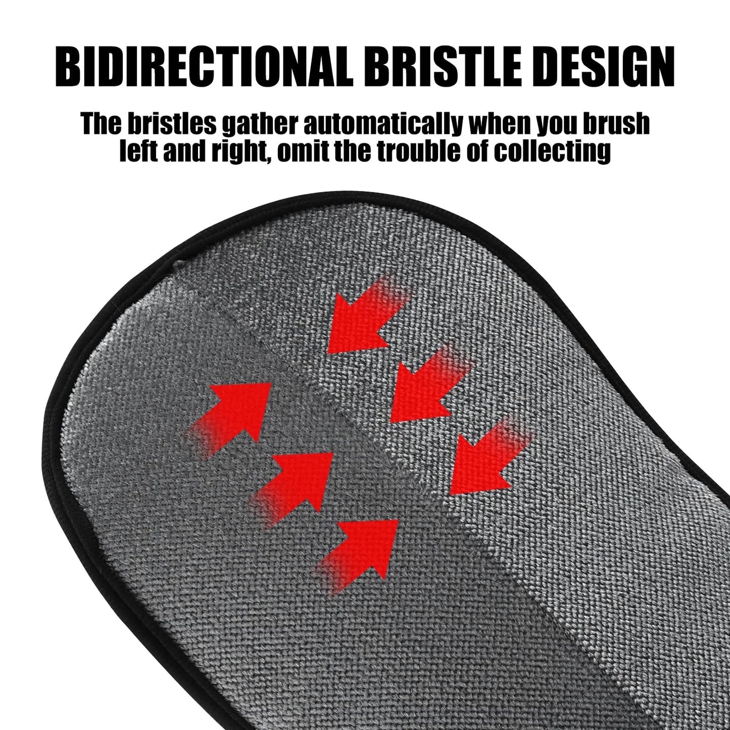 Pet Hair Removal Gloves – Reusable Double-Sided Grooming Mitt