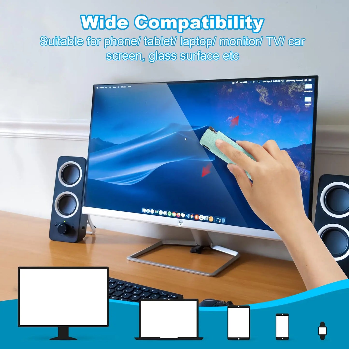 2 In 1 Phone Screen Cleaner Spray Portable Tablet™