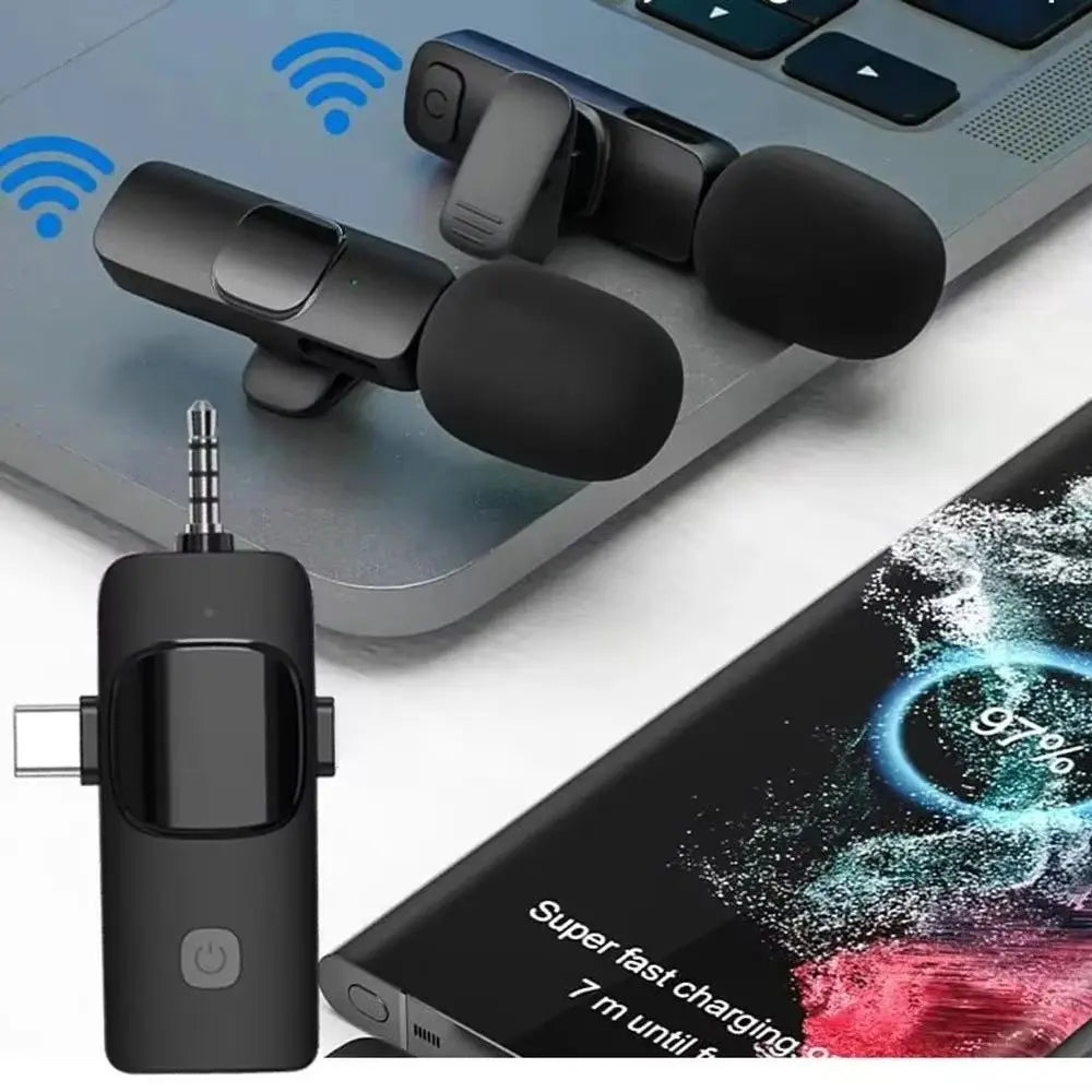 Mini Wireless Lavalier Microphone USB™