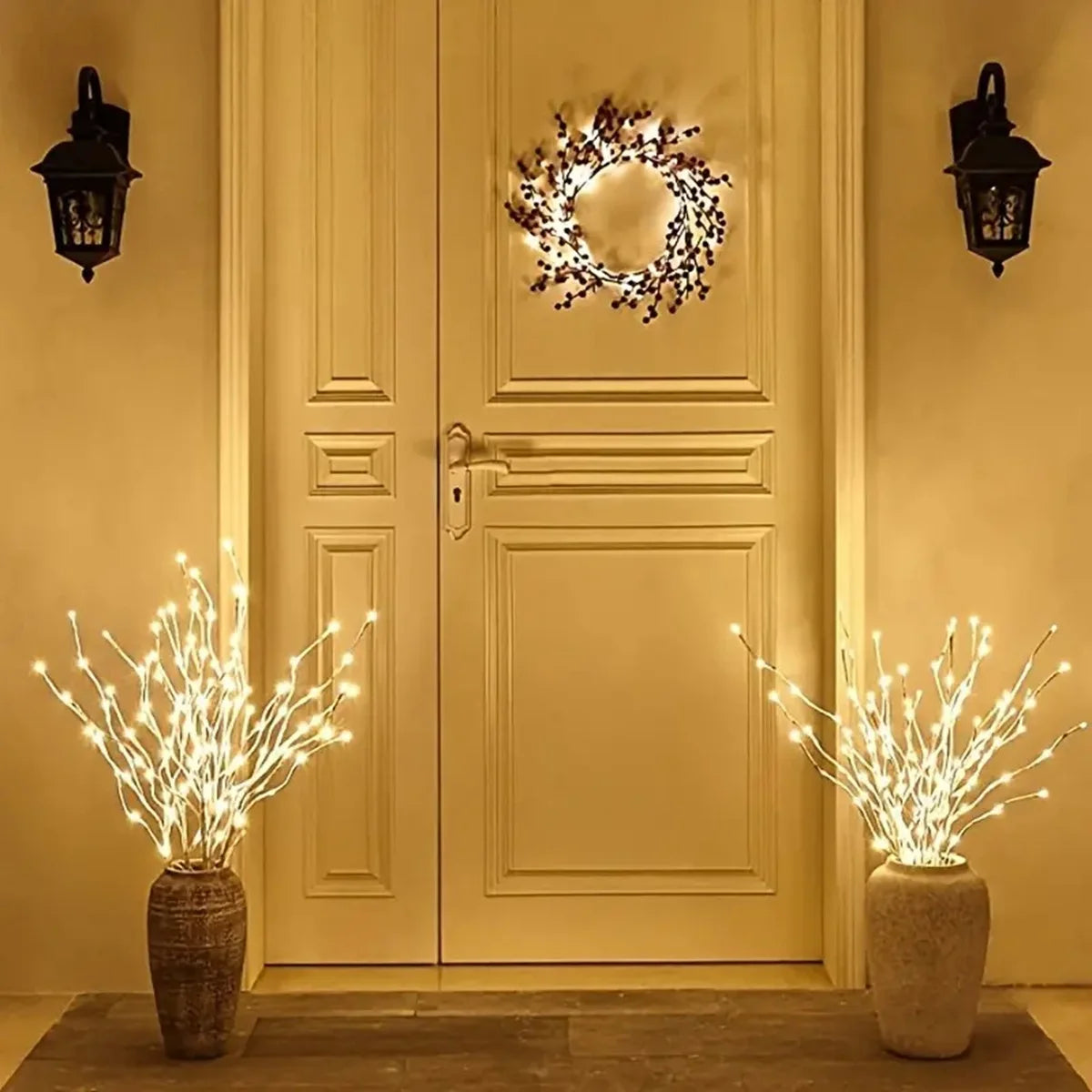 White Birch Branch Lights – 20 LED, Battery Operated, 28.35 in