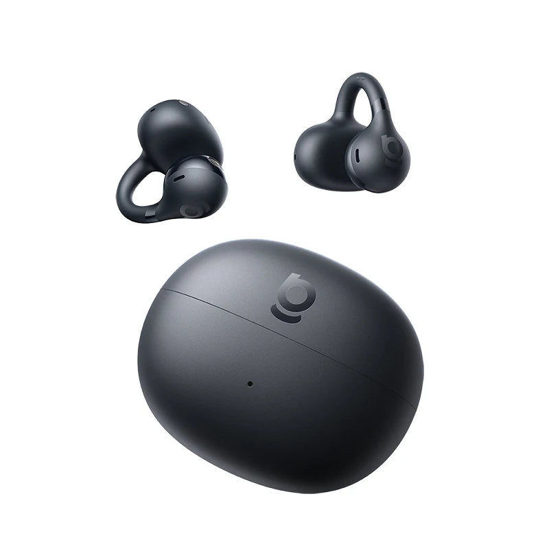 Baseus Bass BC1 Open-Ear Clip-On Earbuds – Bluetooth 6.0, 38H Battery, IP55