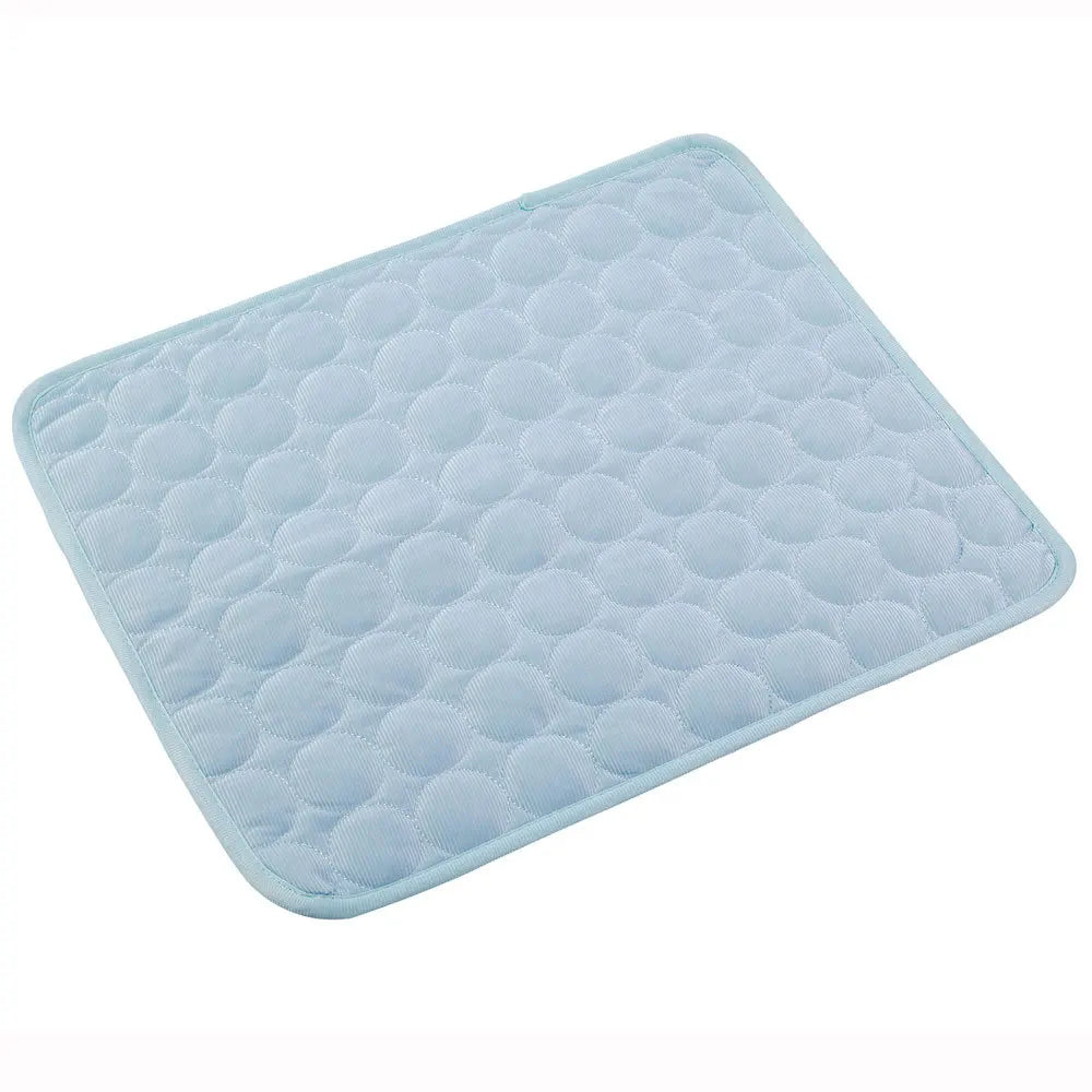 Dog Cooling Mat – Self-Cooling Ice Silk Pad for Dogs & Cats, Washable, XS–2XL