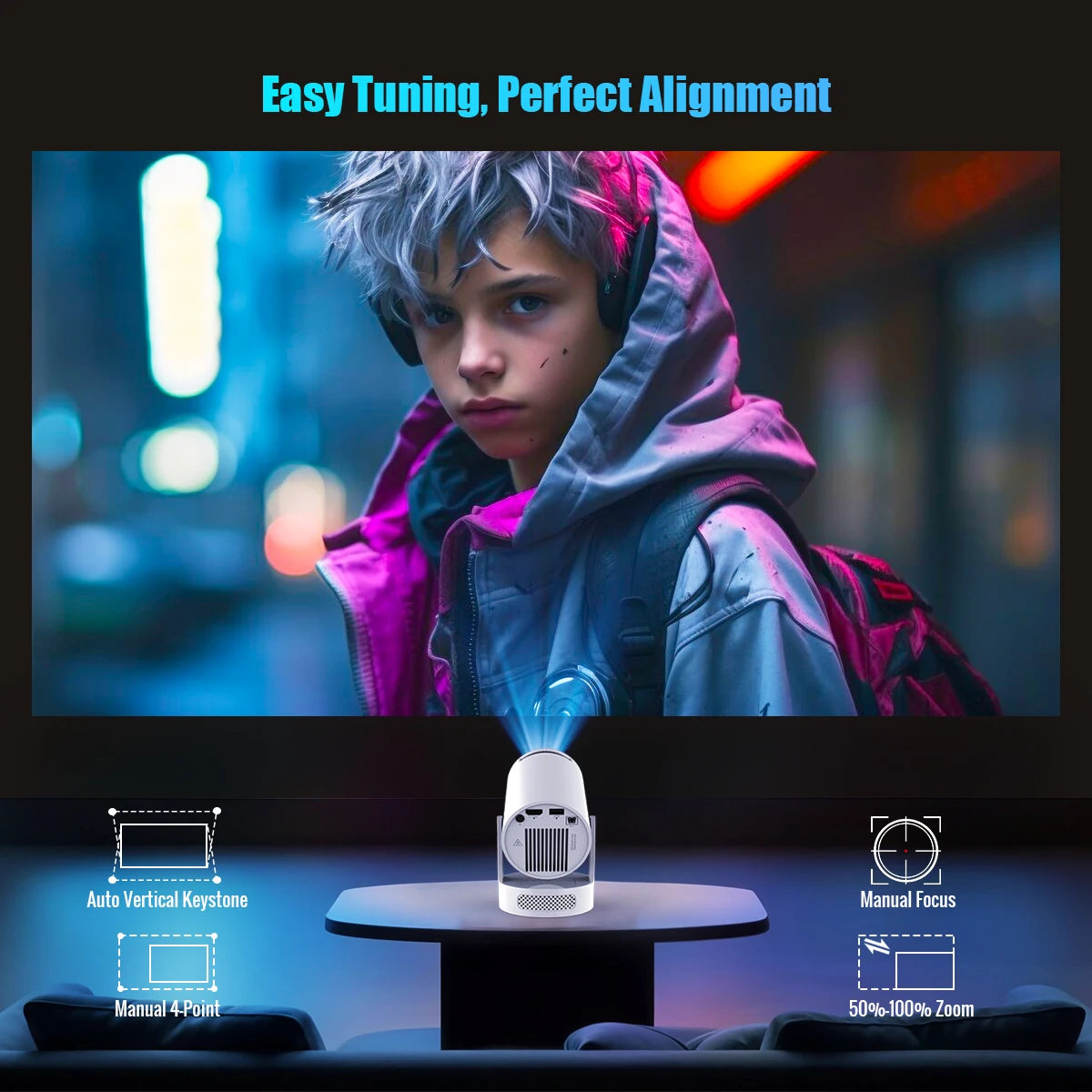 Magcubic HY300 Pro + Projector™