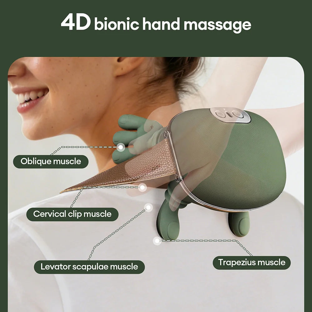 Finger Neck Shoulder Massager Wireless™