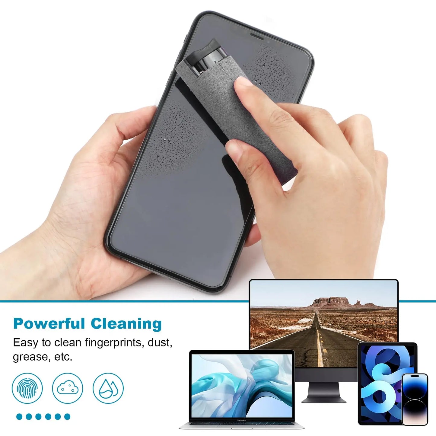 2 In 1 Phone Screen Cleaner Spray Portable Tablet™