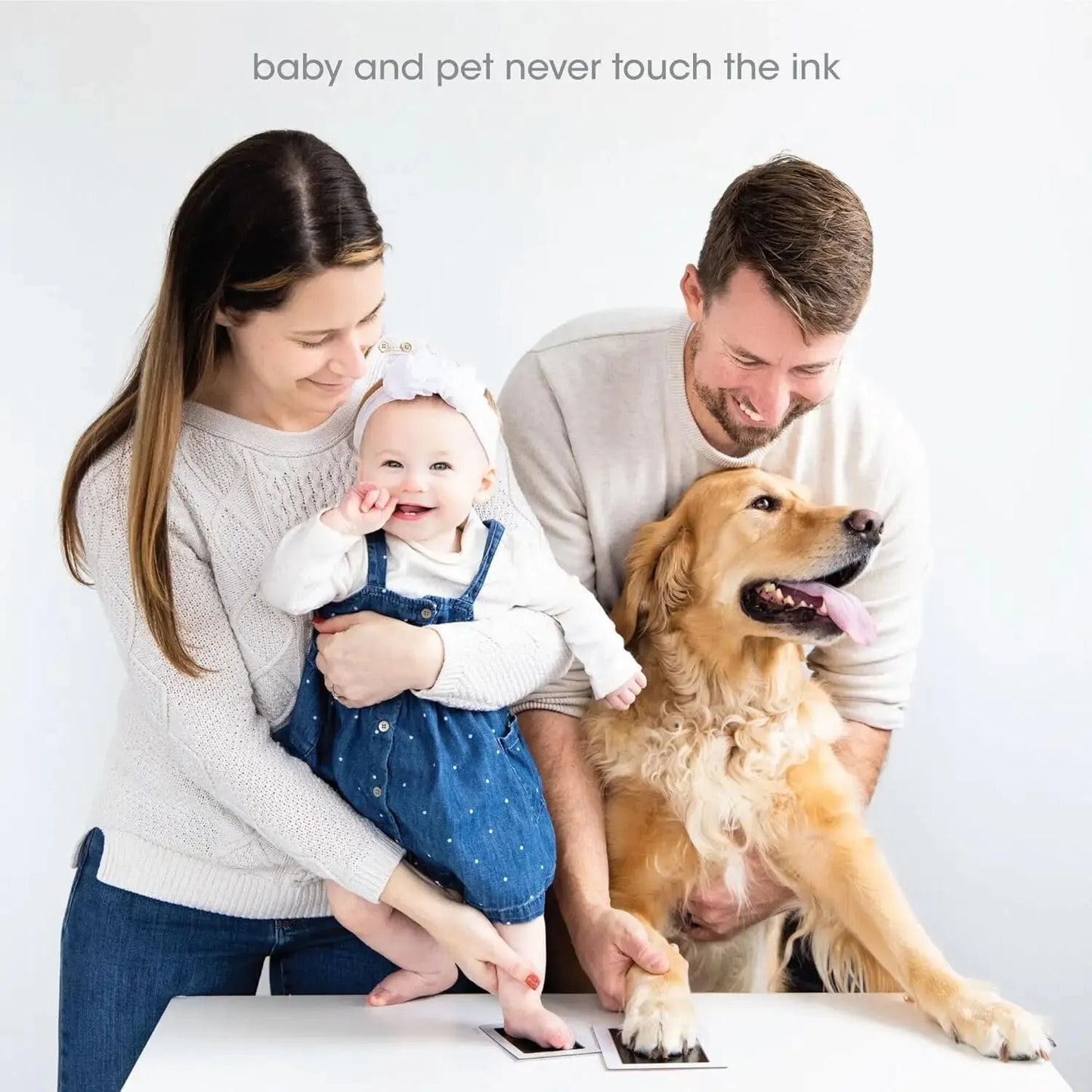 Paw Print Ink Pad Kit – DIY Pet Keepsake for Dogs & Cats