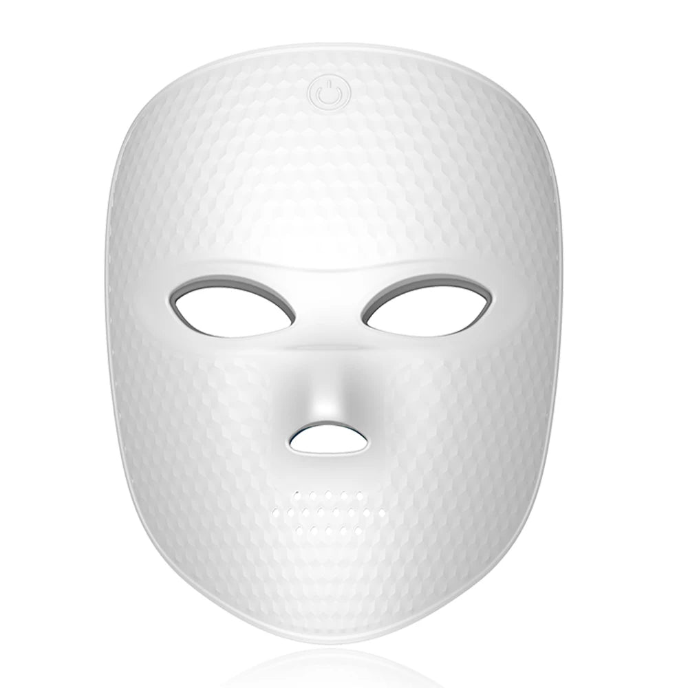 Wireless 7-Color LED Face Mask with USB-C Charging