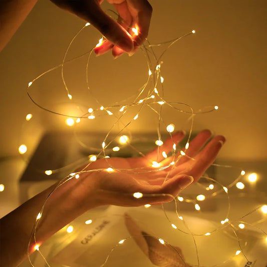 Battery Operated LED Fairy Lights – 3 Modes, 1–3m