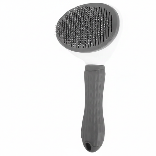 Self-Cleaning Slicker Brush